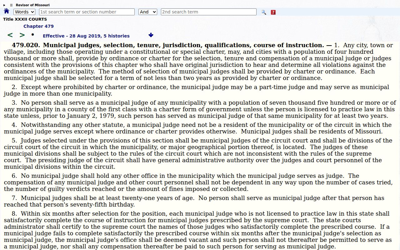 Scott County traffic court municipal ordinance jurisdiction reference
